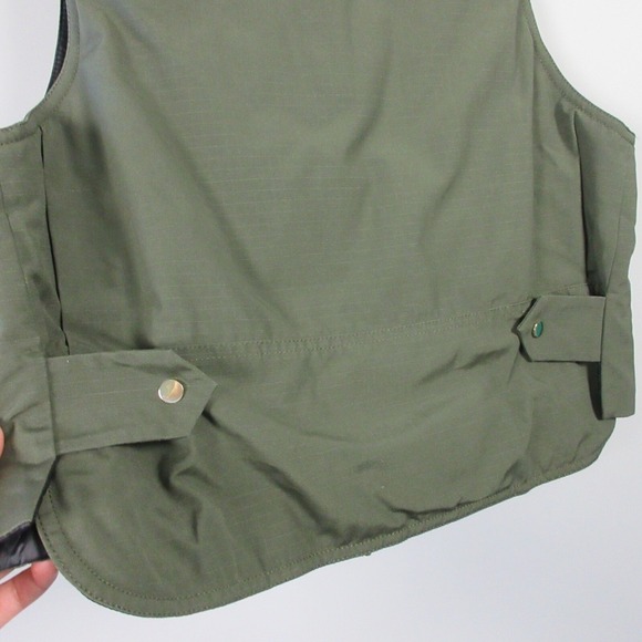 Dorothee Schumacher Army Vest Women 2 Green 100% Cotton Tactical Designer 344 - Picture 7 of 13